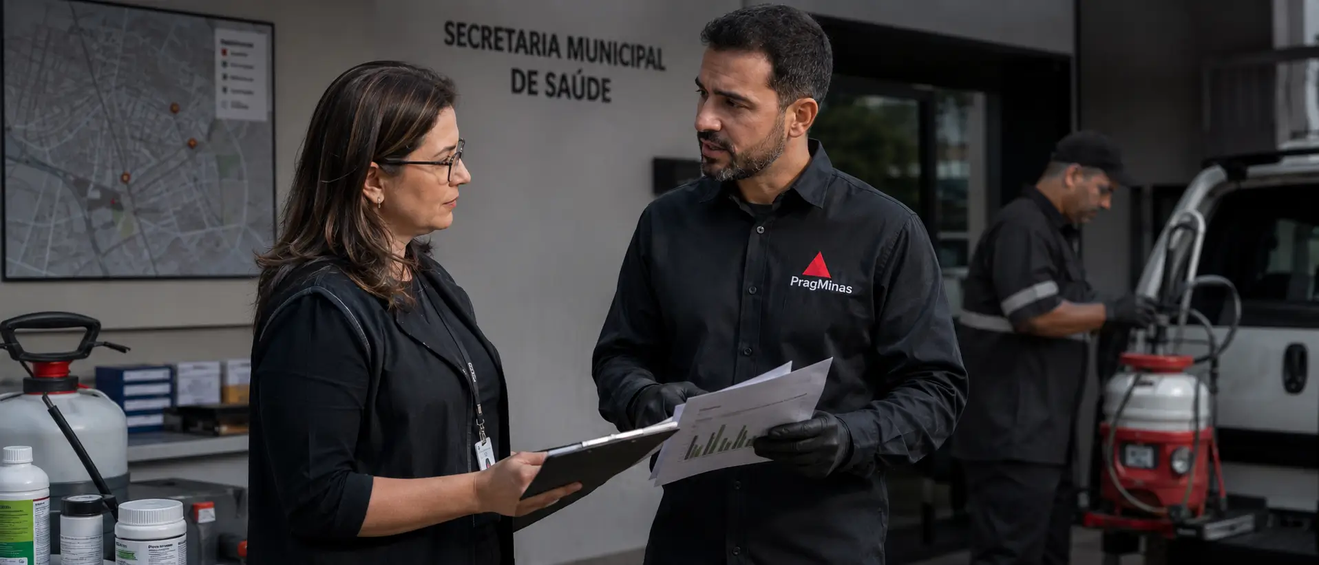 Ação técnica de atendimento a instituições públicas (imagem ilustrativa)